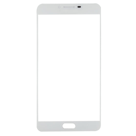 For Samsung Galaxy C9 Pro / C900 10pcs Front Screen Outer Glass Lens (White) by buy2fix
