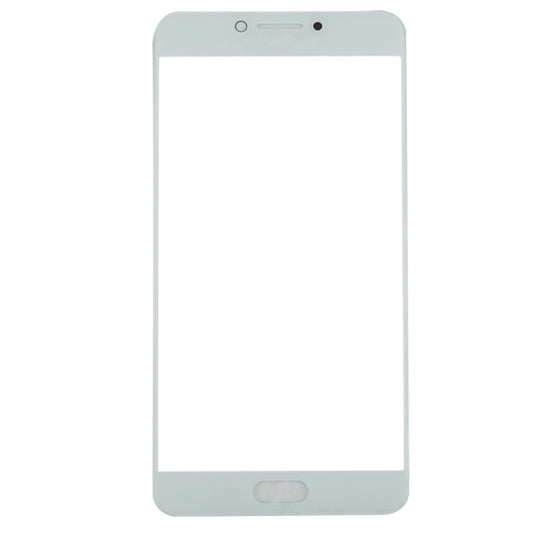 For Samsung Galaxy C7 Pro / C701 10pcs Front Screen Outer Glass Lens (White) by buy2fix