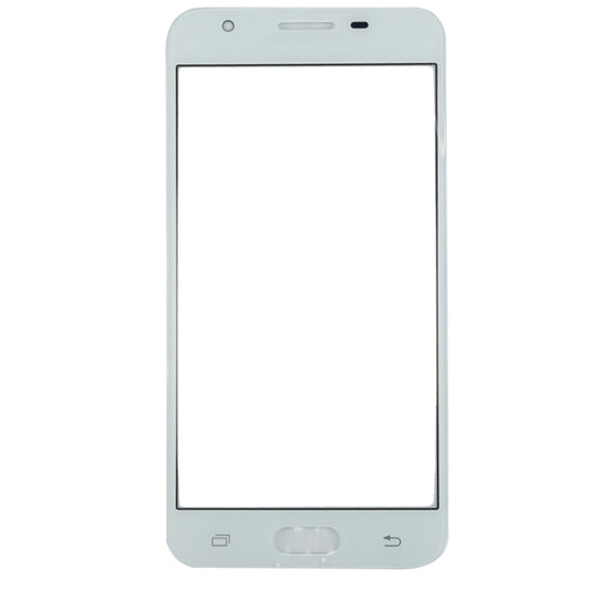 For Samsung Galaxy On5 / G550 10pcs Front Screen Outer Glass Lens (White) by buy2fix