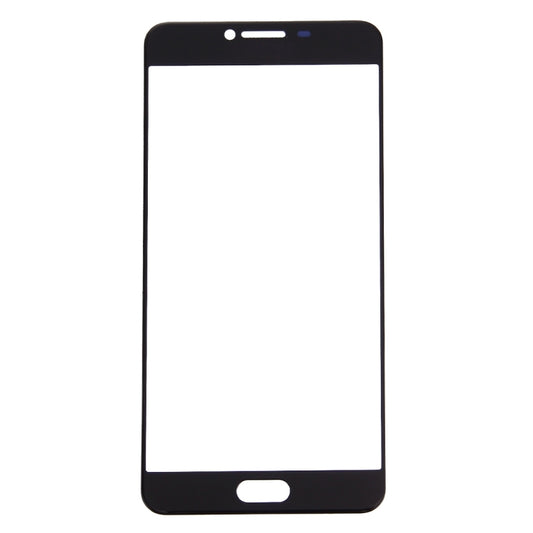 For Samsung Galaxy C7 10pcs Front Screen Outer Glass Lens (Black) by buy2fix