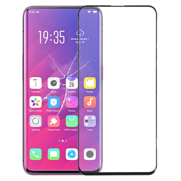 For OPPO Find X Front Screen Outer Glass Lens with OCA Optically Clear Adhesive by buy2fix