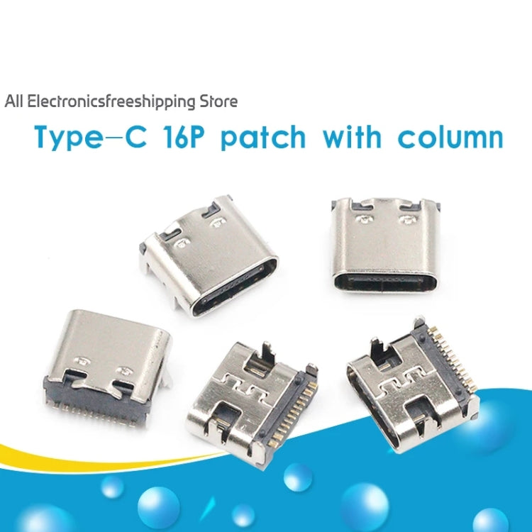 16 Pin USB 3.1 Type-C Charging Port Connector by buy2fix