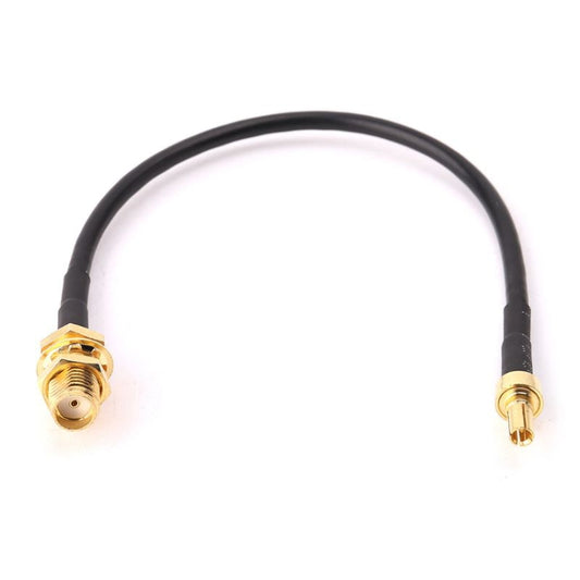 RG174 CRC9 Male Straight TO SMA Female Connecting Cable Extension, Length: 15cm by buy2fix