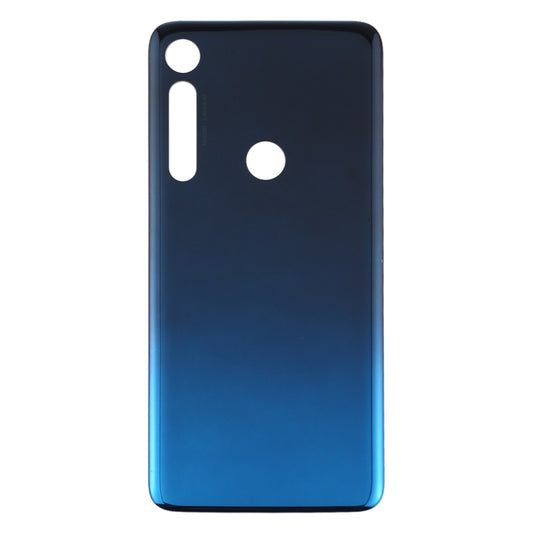 Battery Back Cover for Motorola Moto One Macro (Blue) by buy2fix