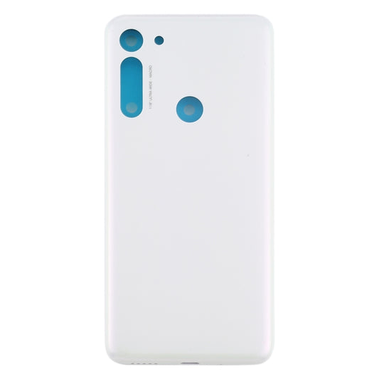 Battery Back Cover for Motorola Moto G8 (White) by buy2fix