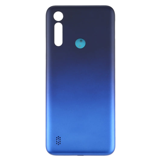Battery Back Cover for Motorola Moto G8 Power Lite (Dark Blue) by buy2fix