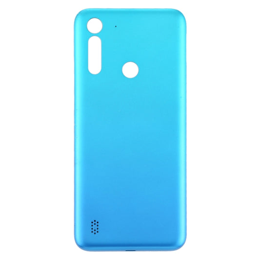 Battery Back Cover for Motorola Moto G8 Power Lite (Baby Blue) by buy2fix