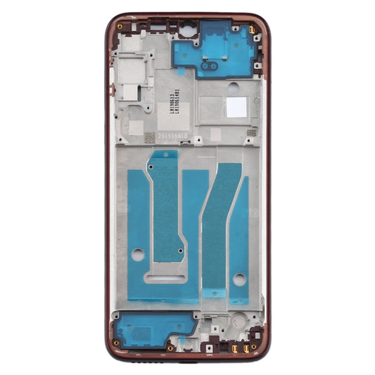Front Housing LCD Frame Bezel Plate for Motorola Moto G8 Plus(Red) by buy2fix