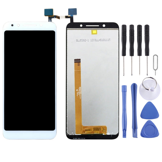 OEM LCD Screen for Vodafone Smart N9 Lite / VFD620 with Digitizer Full Assembly (White) by buy2fix