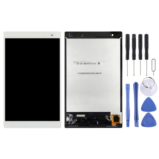 OEM LCD Screen for Lenovo Tab 4 Plus 8704X TB-8704V TB-8704X TB-8704F TB-8704N TB-8704L with Digitizer Full Assembly (White) by buy2fix