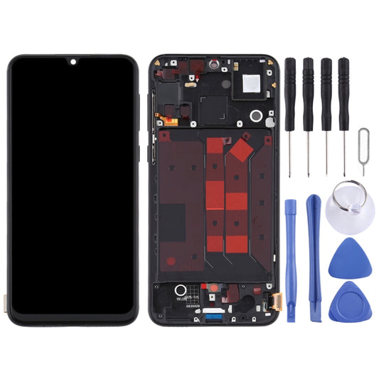 Original OLED LCD Screen for Huawei Nova 5 Pro Digitizer Full Assembly with Frame(Black) by buy2fix