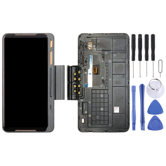 Game Expansion Original LCD Screen for Asus ROG Phone II ZS660KL with Digitizer Full Assembly (Black) by buy2fix