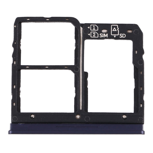 SIM Card Tray + SIM Card Tray + Micro SD Card Tray for Asus Zenfone Max Plus (M1) ZB570TL / X018D(Blue) by buy2fix