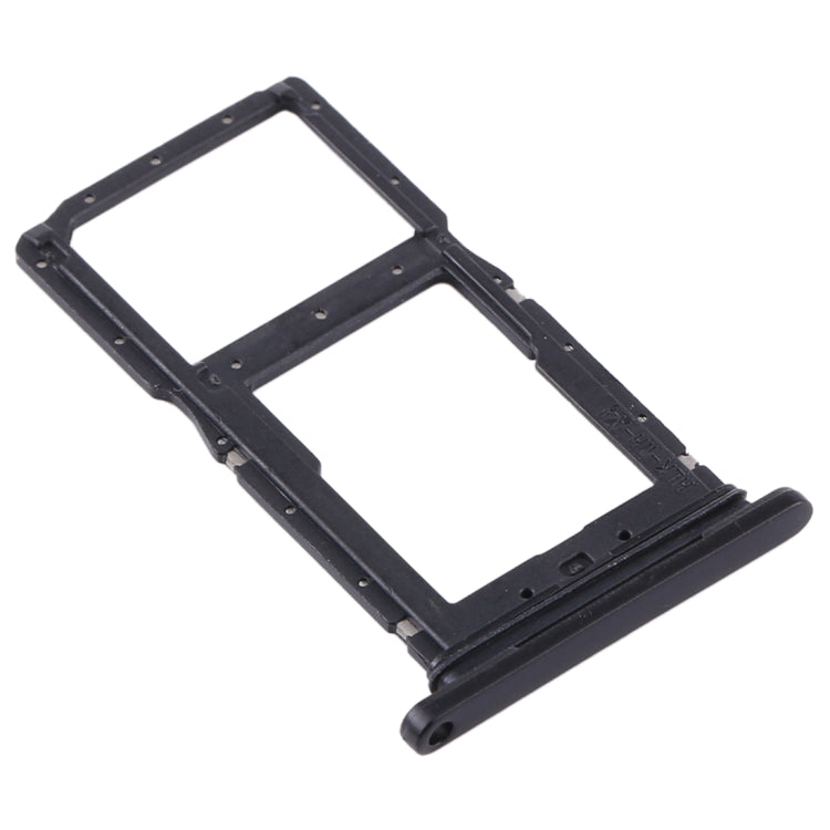 SIM Card Tray + SIM Card Tray / Micro SD Card Tray for Huawei Y9s(Black) by buy2fix