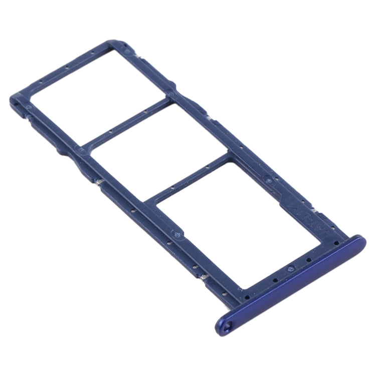 SIM Card Tray + SIM Card Tray + Micro SD Card Tray for Huawei Honor 8A Pro (Blue) by buy2fix