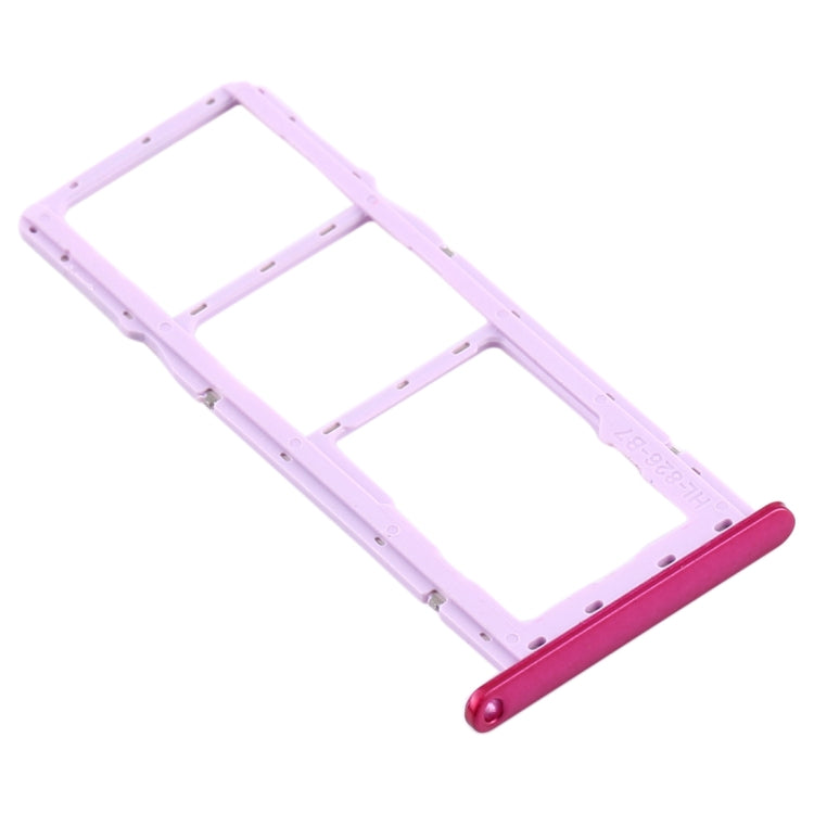 SIM Card Tray + SIM Card Tray + Micro SD Card Tray for Huawei Y6 Pro (2019) (Rose Red) by buy2fix