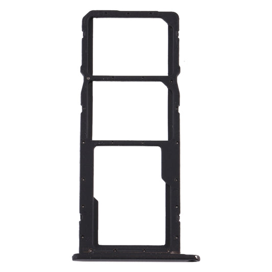SIM Card Tray + SIM Card Tray + Micro SD Card Tray for Huawei Y6 (2019) (Black) by buy2fix