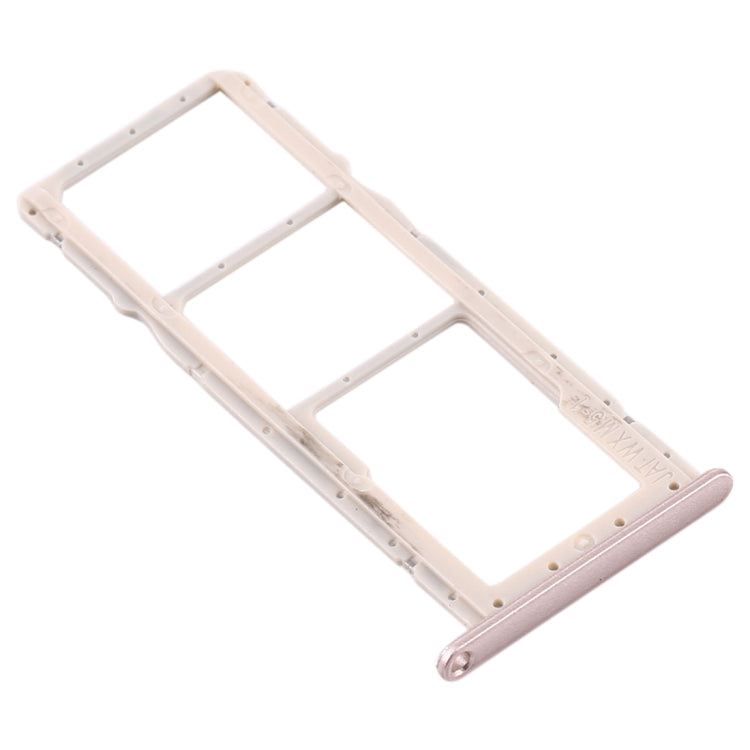 SIM Card Tray + SIM Card Tray + Micro SD Card Tray for Huawei Y6 (2019) (Gold) by buy2fix