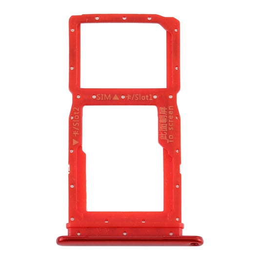 SIM Card Tray + SIM Card Tray / Micro SD Card Tray for Huawei Enjoy Z 5G (Red) by buy2fix