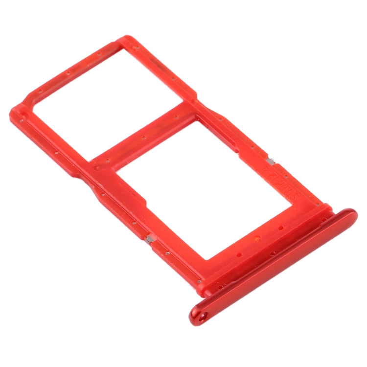 SIM Card Tray + SIM Card Tray / Micro SD Card Tray for Huawei Enjoy Z 5G (Red) by buy2fix