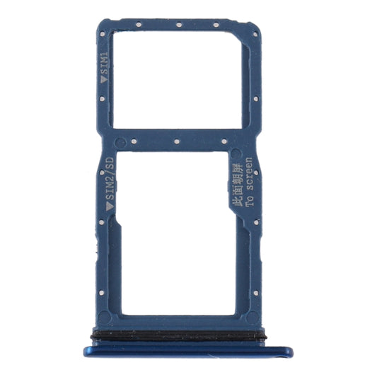 SIM Card Tray + SIM Card Tray / Micro SD Card Tray for Huawei P20 Lite (2019) (Blue) by buy2fix