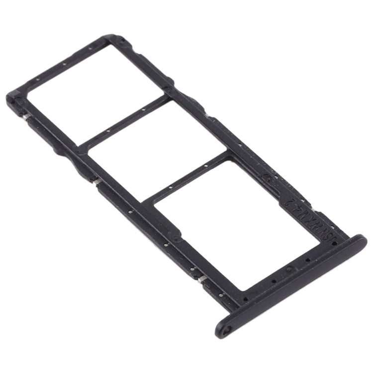 SIM Card Tray + SIM Card Tray + Micro SD Card Tray for Huawei Y8s (Black) by buy2fix