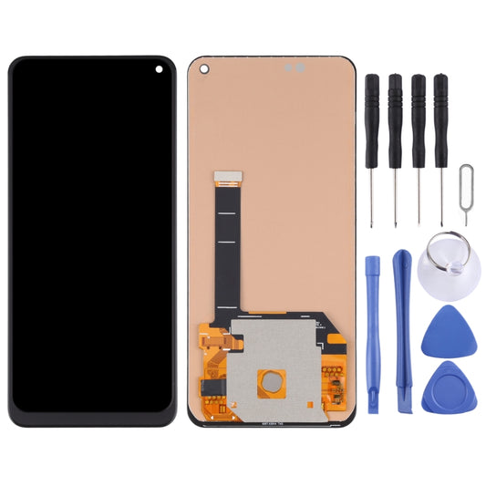 TFT Material LCD Screen and Digitizer Full Assembly (Not Supporting Fingerprint Identification) for Vivo X30 / X30 Pro(Black) by buy2fix