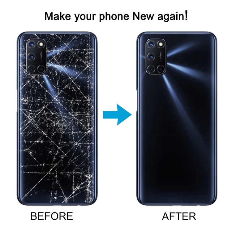 For OPPO A52/A92 CPH2061 / CPH2069 Global / PADM00 / PDAM10 China Battery Back Cover(Black) by buy2fix