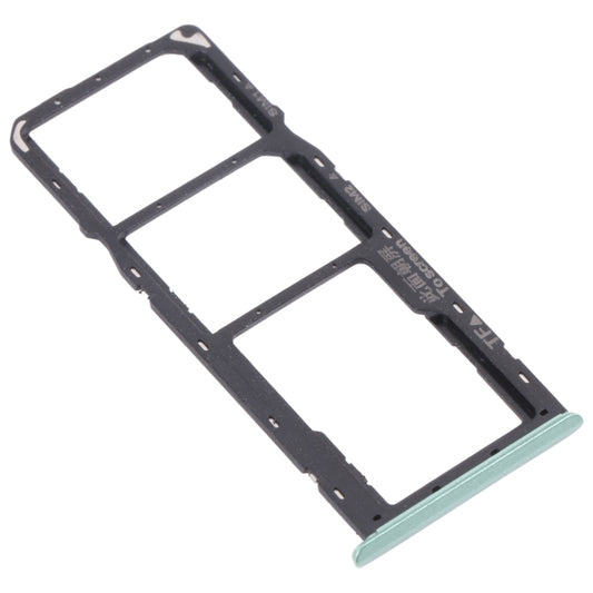 For OPPO Realme C11 RMX2185 SIM Card Tray + SIM Card Tray + Micro SD Card Tray (Green) by buy2fix