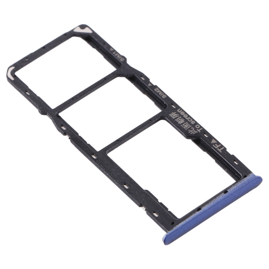 For OPPO Realme C11 RMX2185 SIM Card Tray + SIM Card Tray + Micro SD Card Tray (Blue) by buy2fix