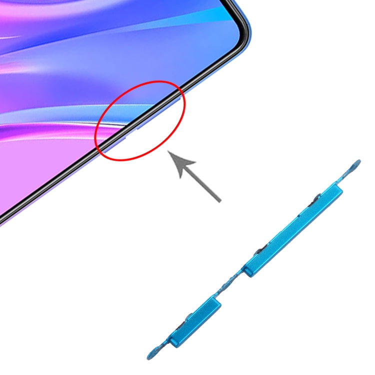 Power Button and Volume Control Button for Xiaomi Redmi 9A(Green) by buy2fix