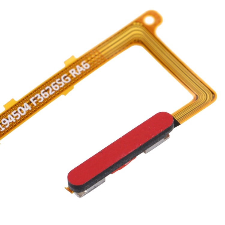 Fingerprint Sensor Flex Cable for Huawei Nova 6 / Honor V30 Pro / Honor V30(Red) by buy2fix