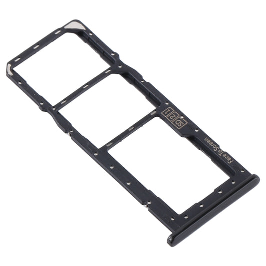 SIM Card Tray + SIM Card Tray + Micro SD Card Tray for Motorola One (P30 Play) XT1941(Black) by buy2fix