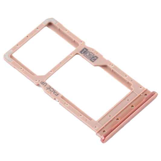 SIM Card Tray + SIM Card Tray / Micro SD Card Tray for Motorola Moto G9 Plus XT2087-1(Gold) by buy2fix