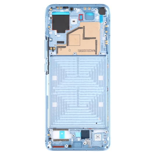 Original Front Housing LCD Frame Bezel Plate for Xiaomi Mi 11 (Blue) by buy2fix