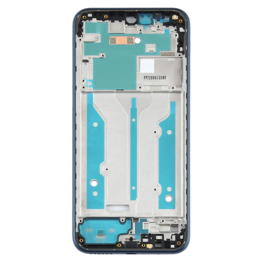 Front Housing LCD Frame Bezel Plate for Motorola Moto E (2020) (Blue) by buy2fix