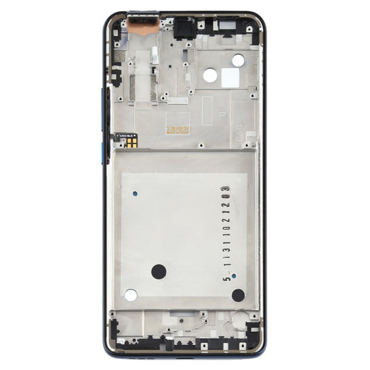 Front Housing LCD Frame Bezel Plate for Motorola One Hyper XT2027 XT2027-1 (Blue) by buy2fix