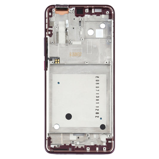 Front Housing LCD Frame Bezel Plate for Motorola One Hyper XT2027 XT2027-1 (Purple) by buy2fix