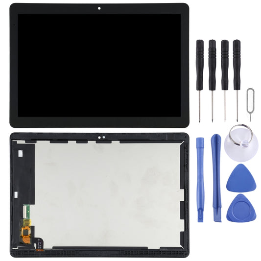 OEM LCD Screen for Huawei MediaPad T3 10 AGS-L09/AGS-L03/AGS-W09 Digitizer Full Assembly with Frame(Black) by buy2fix