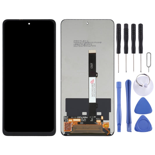 LCD Screen and Digitizer Full Assembly for Xiaomi Poco X3/Redmi Note 9 Pro 5G/Mi 10T Lite 5G M2010J19SC M2010J19CG M2007J17G by buy2fix