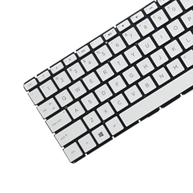 US Version Keyboard for HP 15-BS 15-BS000 15-BS100 15-BS500 15-BS600 15Q-BD 15-CC 17G-BR 15-BS004TX 15-BW (Silver) by buy2fix