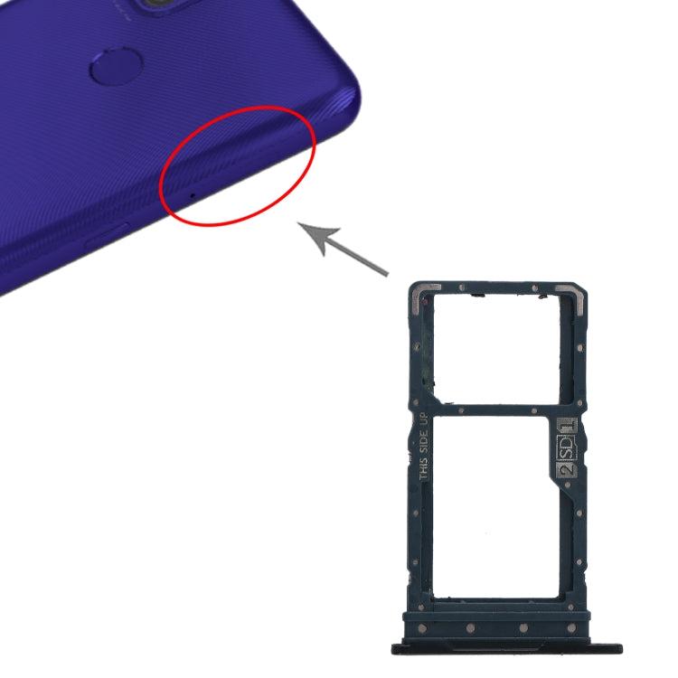 SIM Card Tray + SIM Card Tray / Micro SD Card Tray for Motorola Moto G9 Power XT2091-3 (Green) by buy2fix