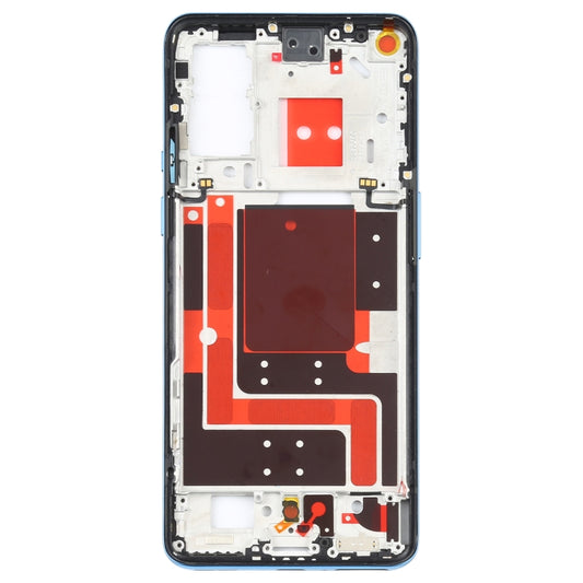 For OnePlus 9 (Dual SIM IN/CN Version) Middle Frame Bezel Plate (Blue) by buy2fix