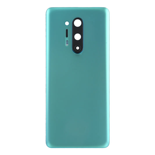 For OnePlus 8 Pro Battery Back Cover with Camera Lens Cover (Green) by buy2fix