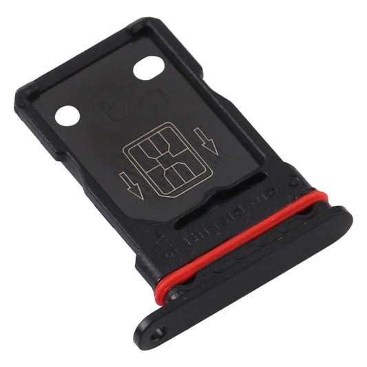 For OnePlus 9R SIM Card Tray + SIM Card Tray (Black) by buy2fix