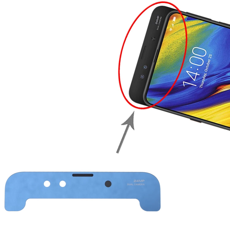Front Camera Lens for Xiaomi Mi Mix 3(Blue) by buy2fix