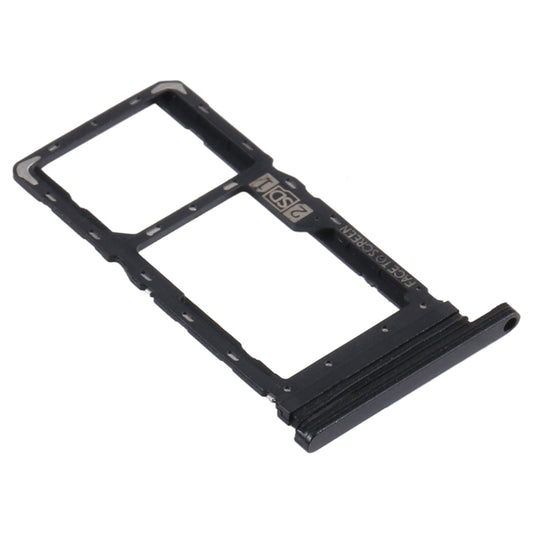 SIM Card Tray + Micro SD Card Tray for Motorola Moto G8 Play XT2015 XT2015-2 (Black) by buy2fix