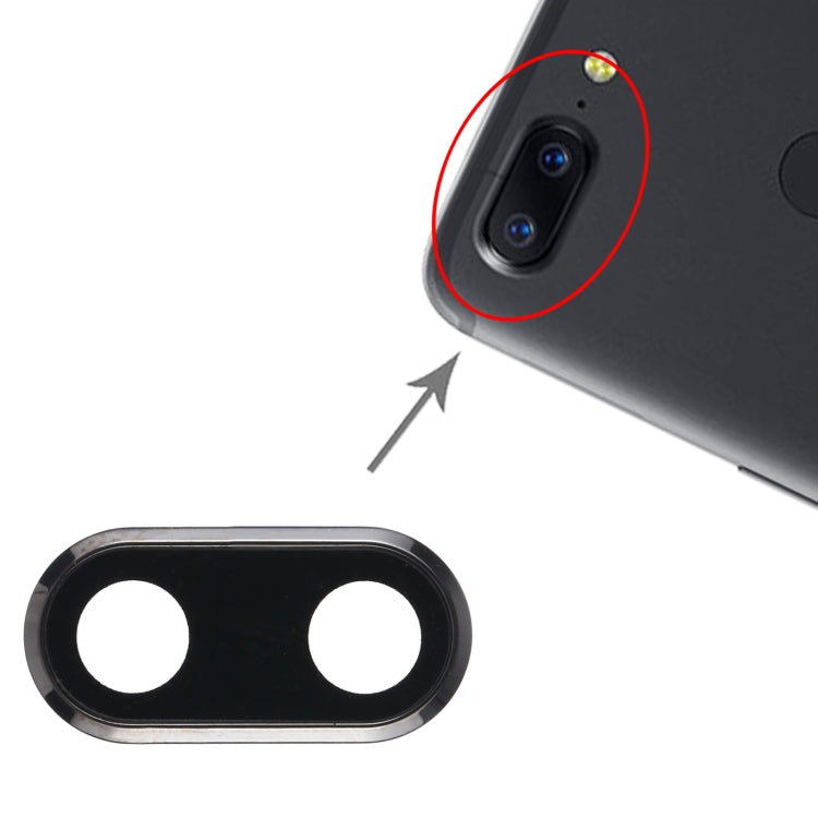 For OnePlus 5T / 5 Camera Lens Cover (Black) by buy2fix