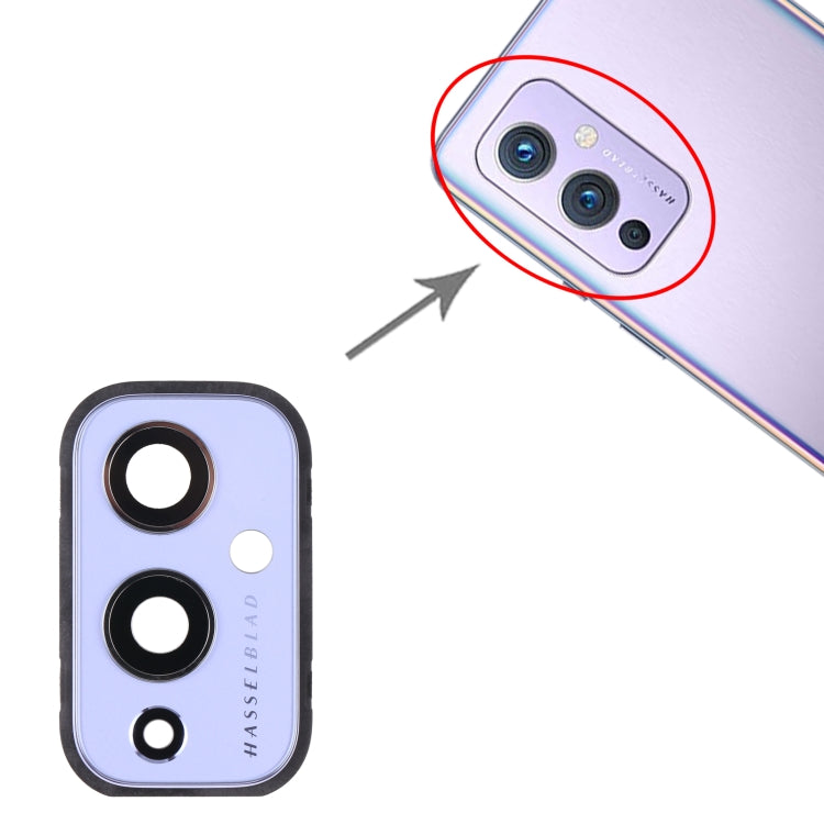 For OnePlus 9 (IN/CN Edition) Camera Lens Cover (Purple) by buy2fix