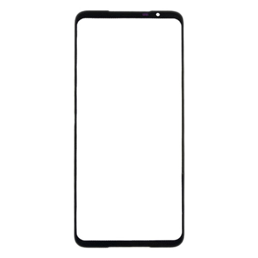 Front Screen Outer Glass Lens for Asus ROG Phone 5 ZS673KS I005DA(Black) by buy2fix